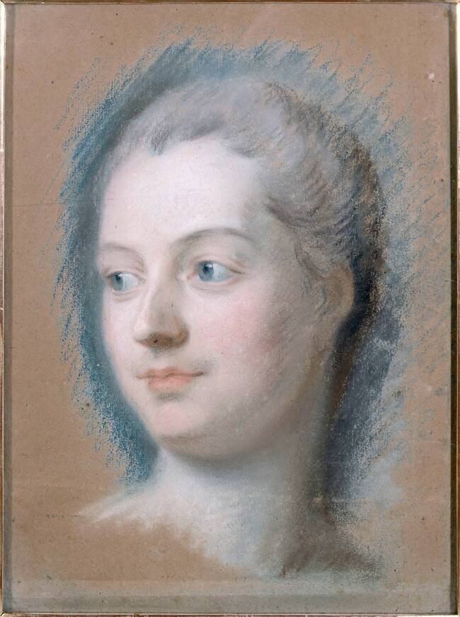 Marquise de Pompadour (1721-1764) Quentin de La Tour