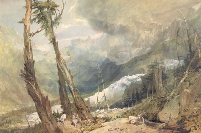 Mer de Glace Joseph Mallord William Turner