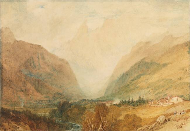 Mont Blanc Joseph Mallord William Turner