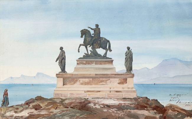 Monument de Napoléon Ier à Ajaccio Eugène Viollet-Le-Duc