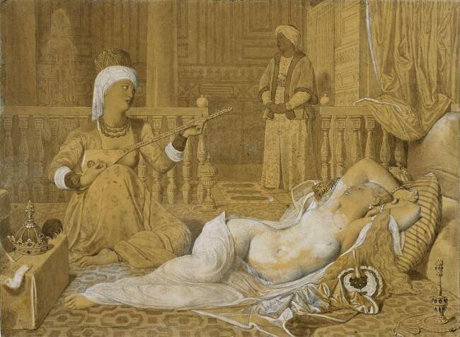 Odalisque à l'esclave Jean-Auguste-Dominique Ingres