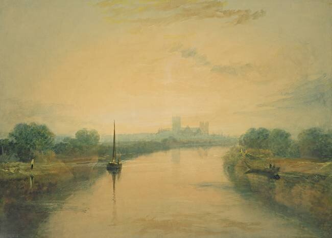 On the River Ouse Joseph Mallord William Turner