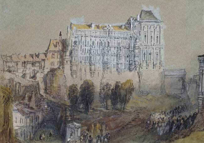Palace at Blois Joseph Mallord William Turner