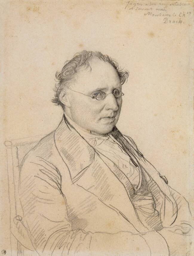 Portrait du chevalier Drach Jean-Auguste-Dominique Ingres