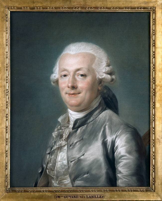 Portrait en buste de M. Jean-Jacques Bachelier, peintre Adélaïde Labille-Guiard
