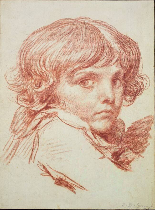 Portrait of a Young Boy Claude Gellée
