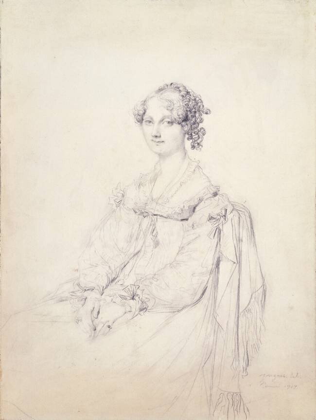Portrait of the Hon Jean-Auguste-Dominique Ingres