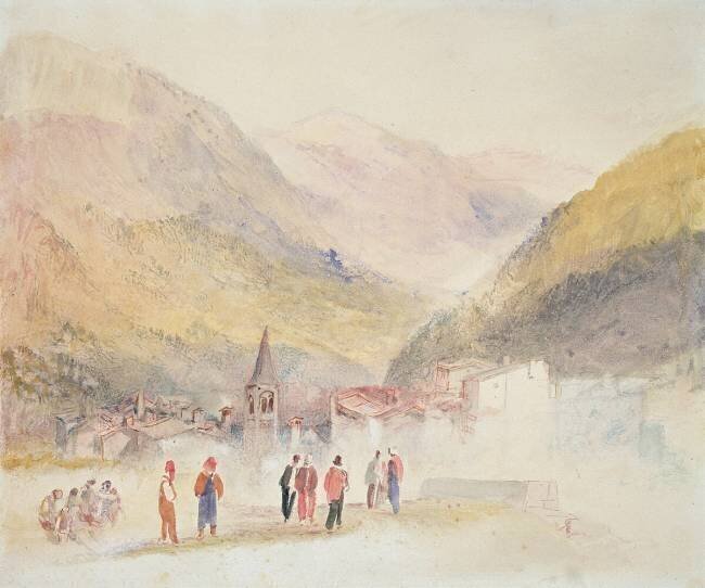 Pre St Didier Joseph Mallord William Turner
