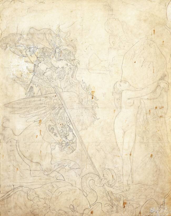 Roger et Angelique Jean-Auguste-Dominique Ingres