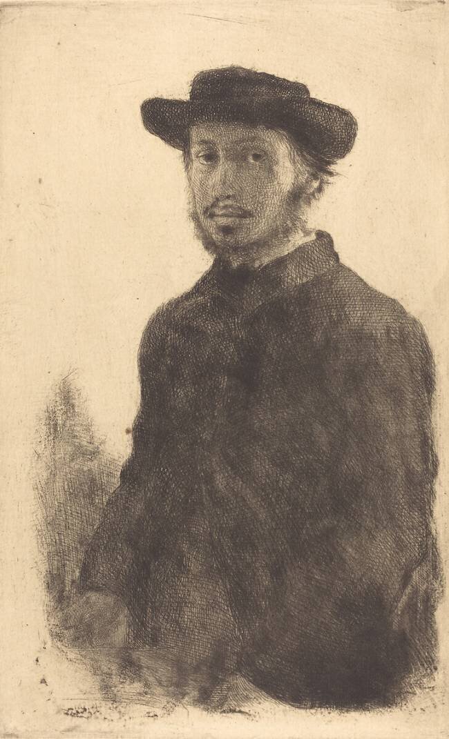 Self Portrait Edgar Degas
