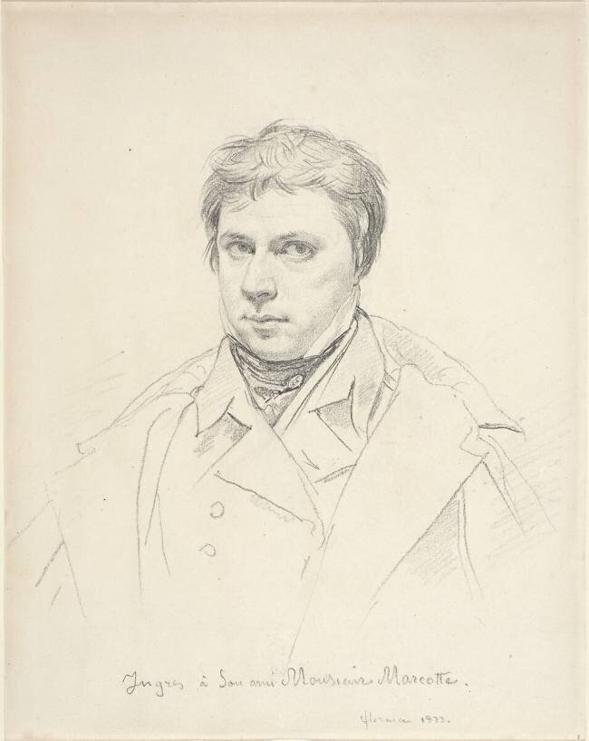 Self-Portrait Jean-Auguste-Dominique Ingres