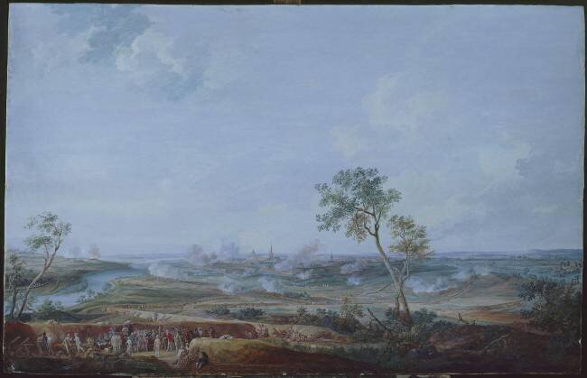 Siège d'Ath par le marquis de Clermont-Gallerande, du 2 au 8 octobre 1745 Louis Nicolas van Blarenberghe