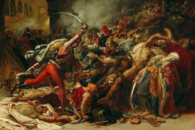 Sketch for The Revolt of Cairo Anne-Louis Girodet