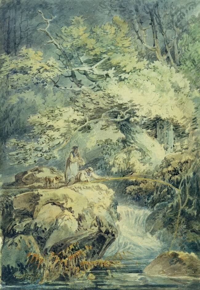 The Angler Joseph Mallord William Turner