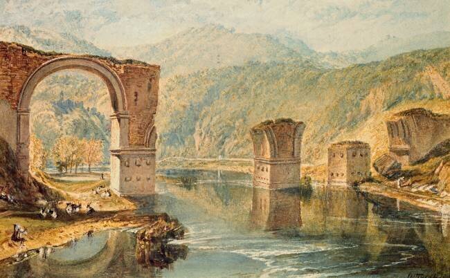 The Bridge at Narni Joseph Mallord William Turner