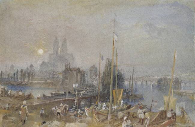 The Canal of the Loire and Cher Joseph Mallord William Turner