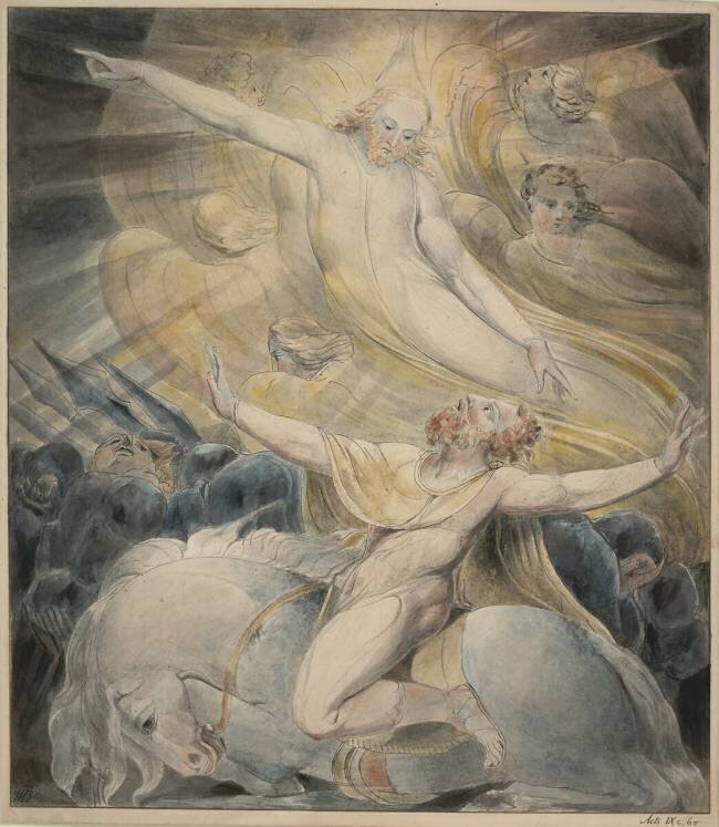 The Conversion of Saul William Blake