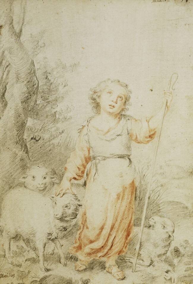 The Good Shepherd Bartolomé Esteban Murillo