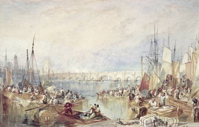The Port of London Joseph Mallord William Turner