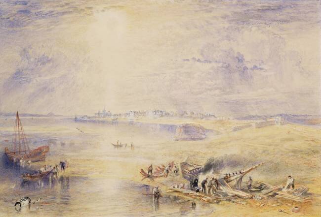 The Red Sea and Suez Joseph Mallord William Turner