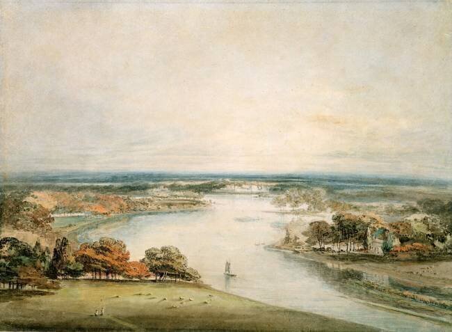 The Thames from Richmond Joseph Mallord William Turner