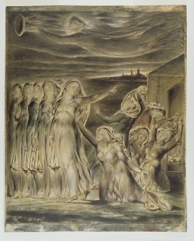 The Wise and Foolish Virgins William Blake