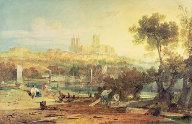 View of Lincoln Joseph Mallord William Turner