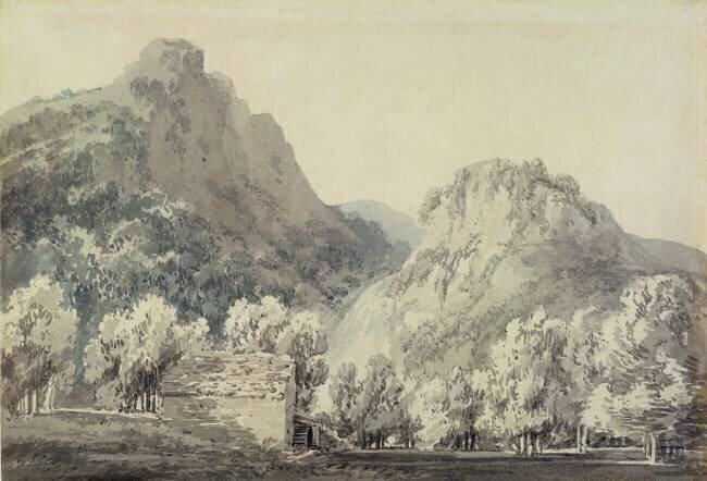 Waterfall at Lodore Joseph Mallord William Turner