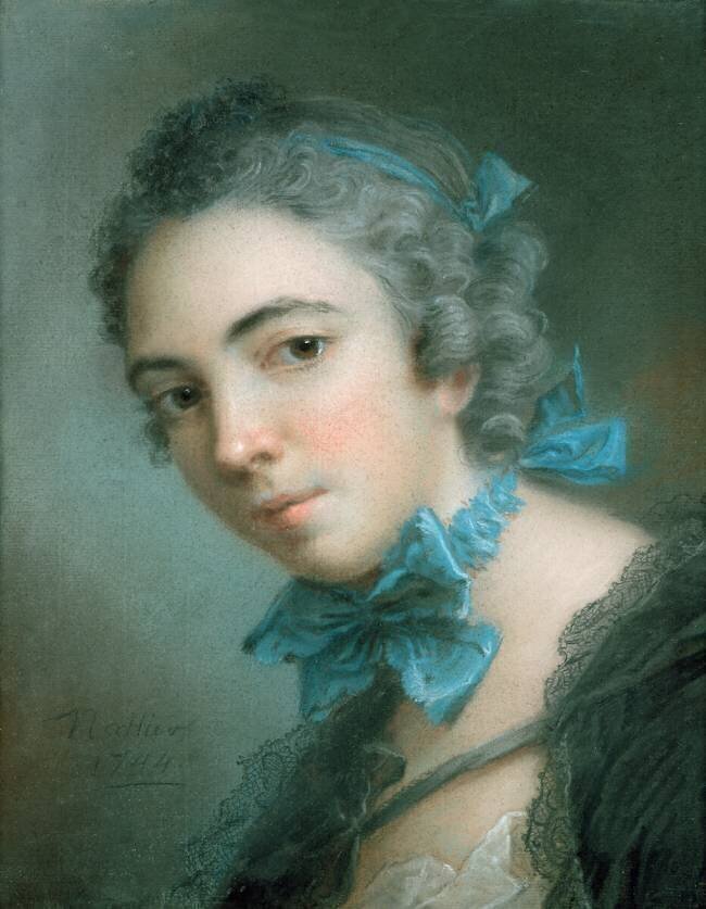 Young Girl Jean-Marc Nattier