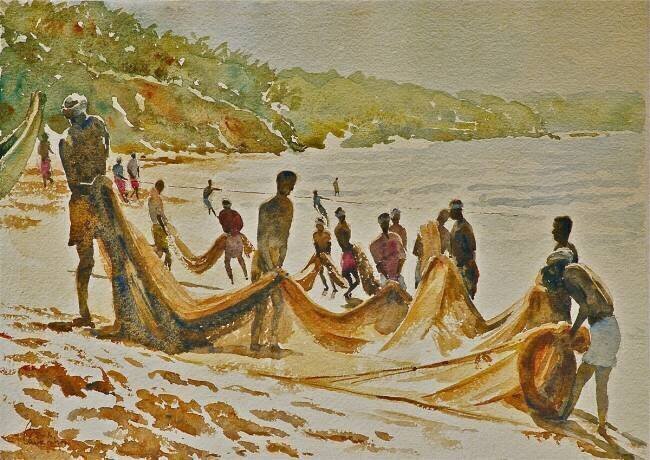 Dance of the fishing nets Wilson Clive