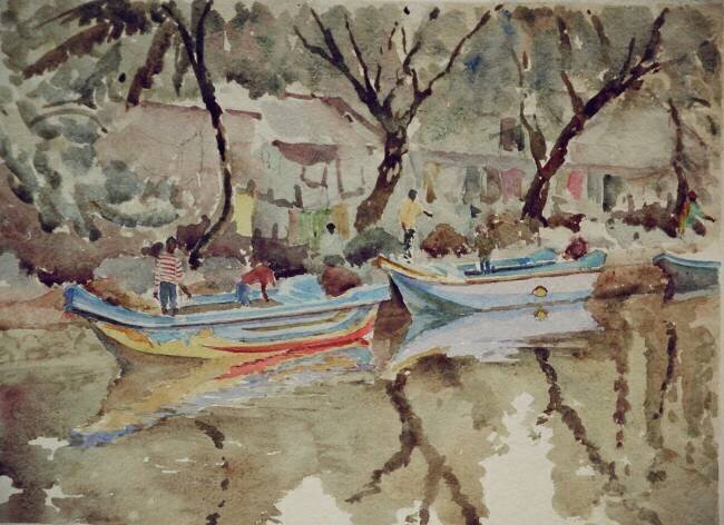 Dutch canal Wilson Clive