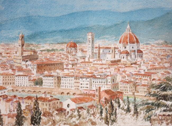 From San Miniato al Monte Wilson Clive