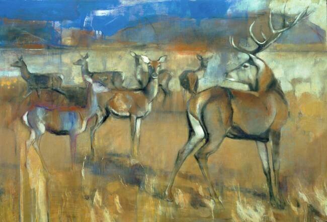 Gathering Deer Mark Adlington