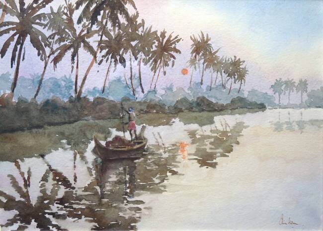 Mankotta sunrise Wilson Clive