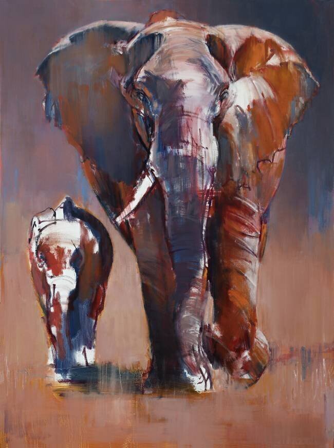Mother and Calf Mark Adlington