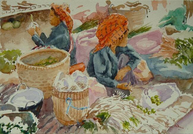 Nampan market Wilson Clive