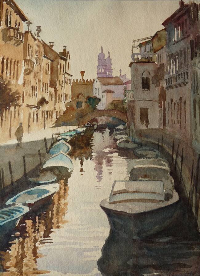 Rio S. Barnaba - sunset Wilson Clive