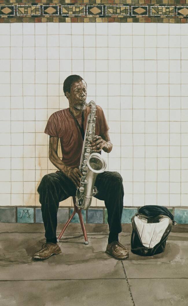 Subway Saxophone Max Ferguson