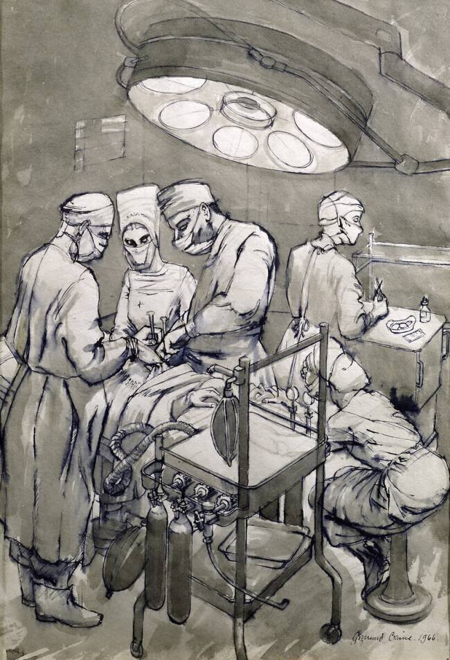 The Operation Theatre Osmund Caine