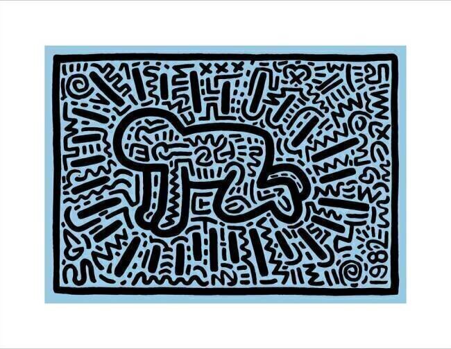 Untitled (baby) Keith Haring