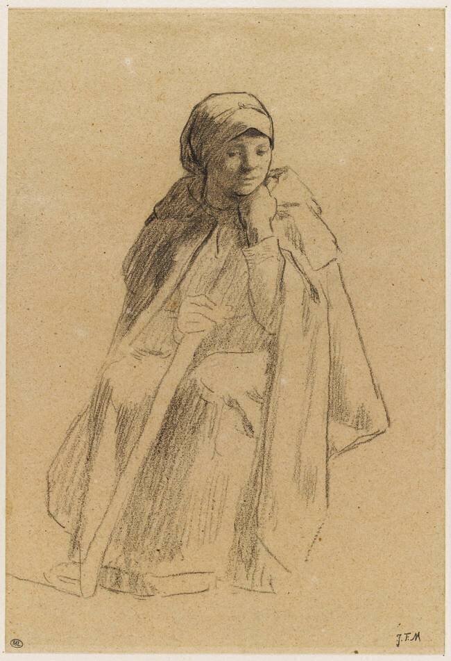 Bergère Jean-François Millet