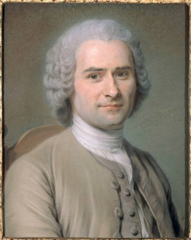 Jean-Jacques Rousseau (1712-1778) Quentin de La Tour
