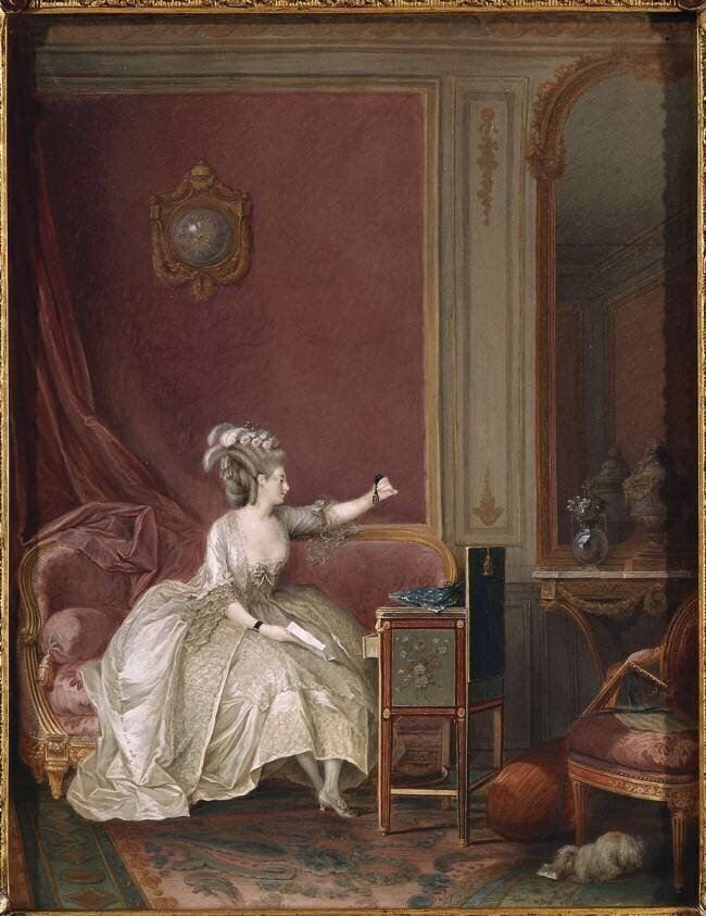 La consolation de l'absence Nicolas Lavreince