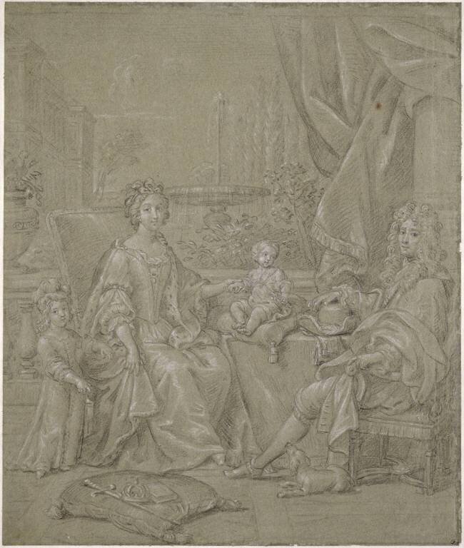 La famille de Jacques II Pierre Mignard