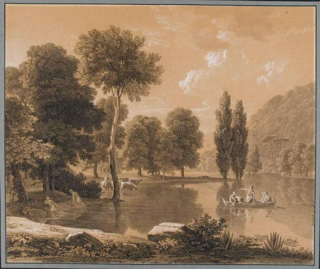 La pêche au filet Jean-Victor Bertin