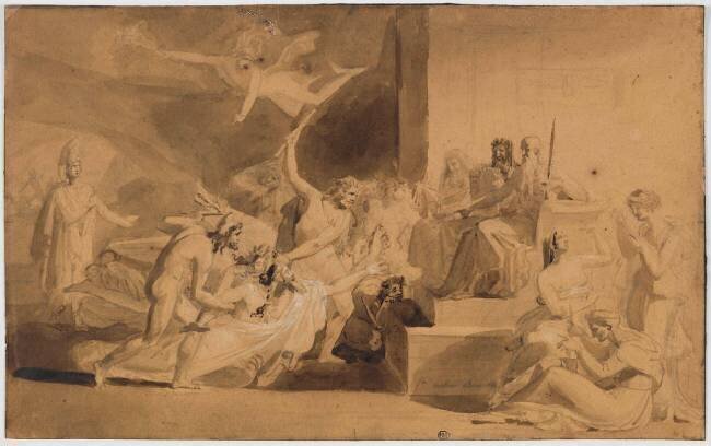 Le Jugement d'Oreste Félix Auvray