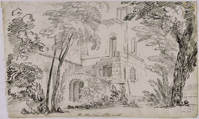 Le Moulin au hameau du Petit Trianon John-Claude Nattes