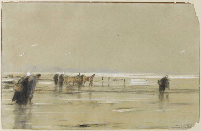 Marée basse dans le Finistère Louis Antoine Manceaux