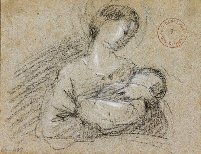 Mère à l'enfant Jean-Baptiste Carpeaux