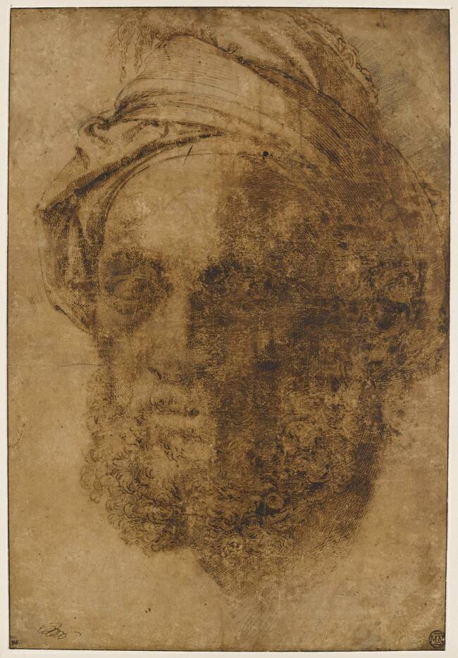 Portrait de Michel-Ange Michelangelo Buonarroti